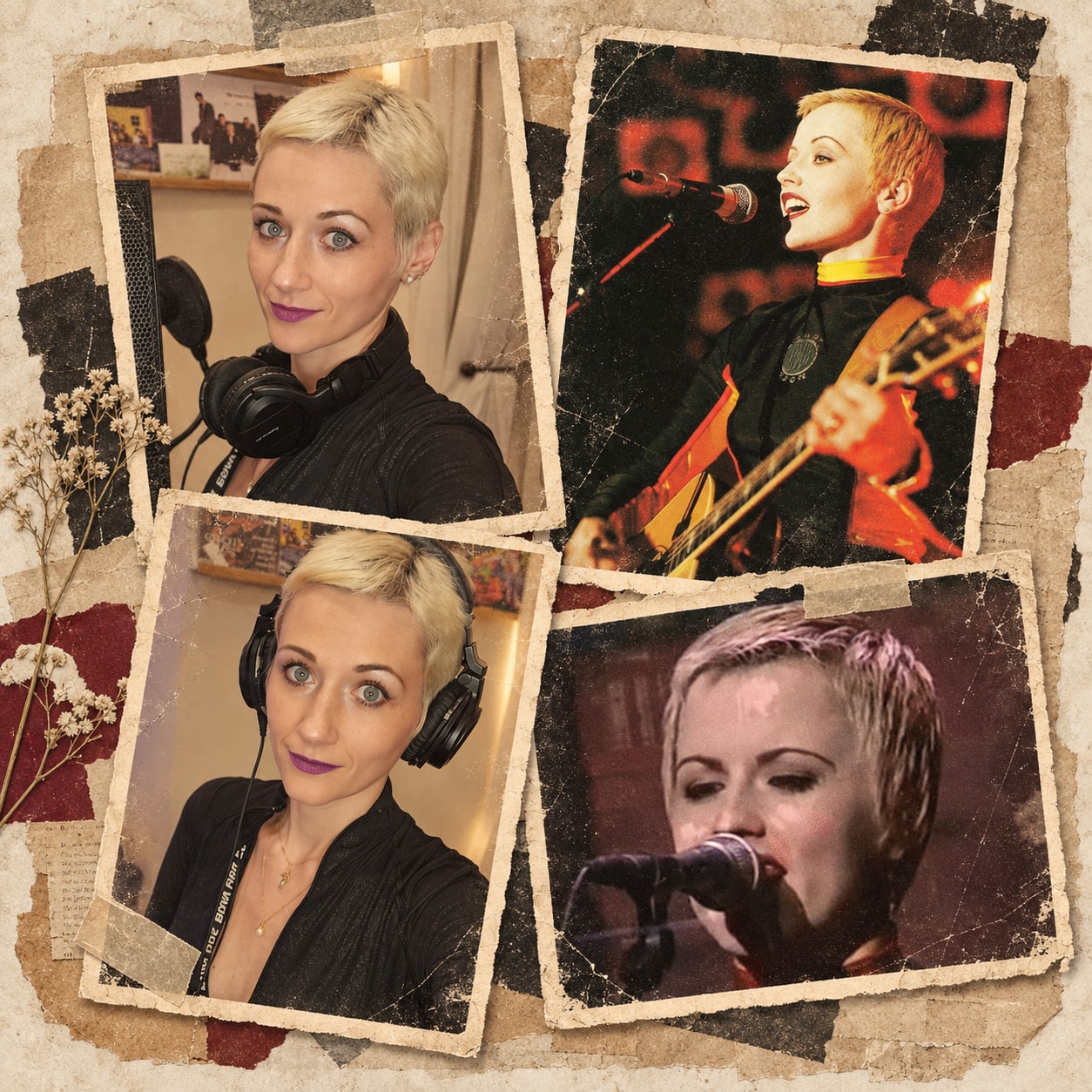 The blonde look of the No Need to Argue era, 1994.