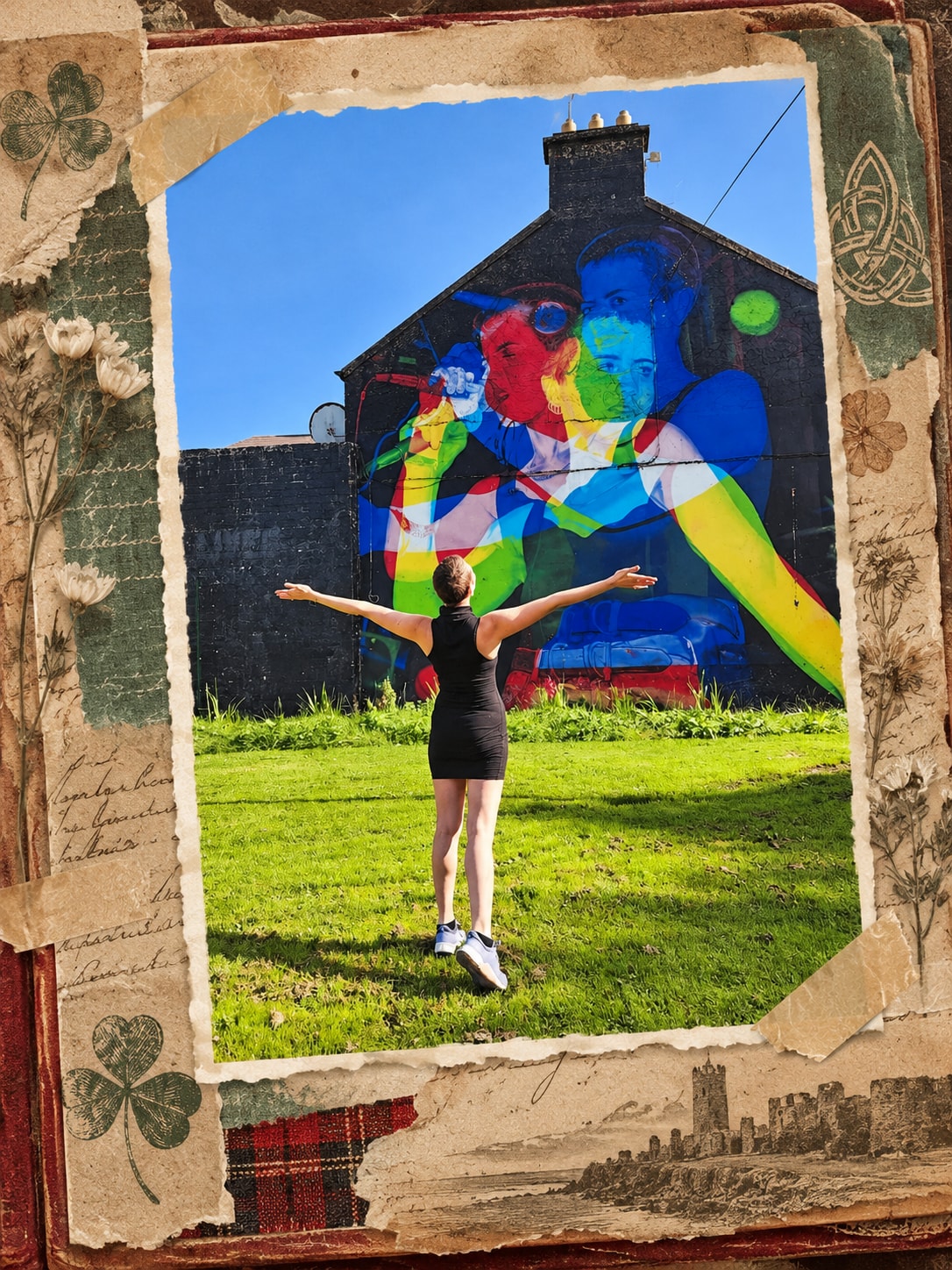 The Dolores mural in central Limerick.